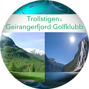 Trollstigen og Geirangerfjord Golfklubb logo